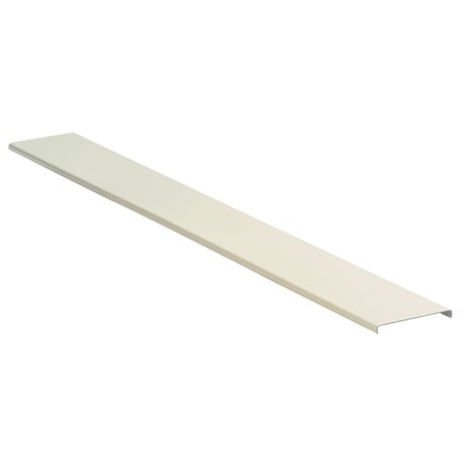 Hubbell Wiring Device - Hubbell HBL3000CEIV 5 Foot Ivory Metal Raceway Cover