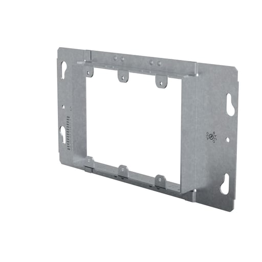 Raco Manufacturing - Raco 822 Steel Gang Box Mud-Ring, 3 Device, Raised 3/4"
