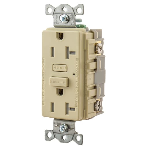 Hubbell Wiring Device - HWDK GFT20I 20A HUBBELL PRO GFR TR