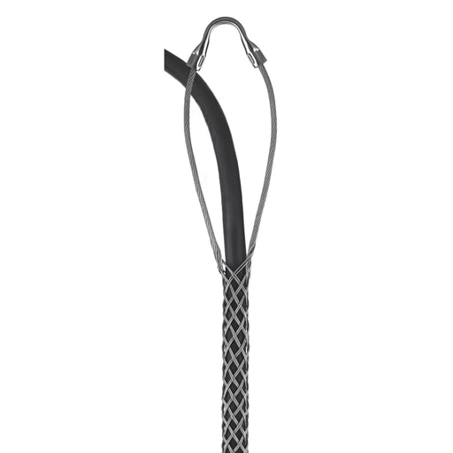 Hubbell Wiring Device - Hubbell / Kellems 02206011 Support Grip, Single Eye, Double Weave, Closed Mesh, Tin-Coated Bronze, 1.00-1.24"