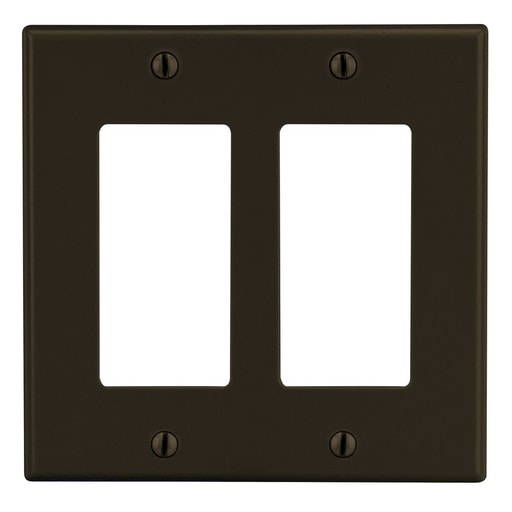 Hubbell Wiring Device - HWDK PJ262 WALLPLATE, M-SIZE, 2-G,