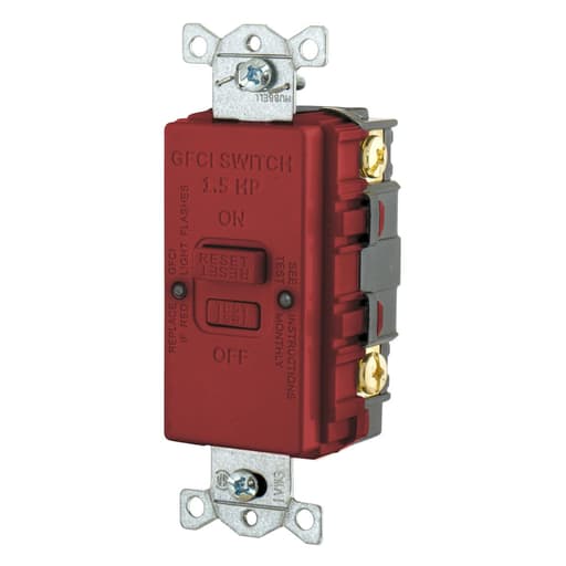 Hubbell Wiring Device - HWDK GFBFHP20R 20A 125V BLANK FACE