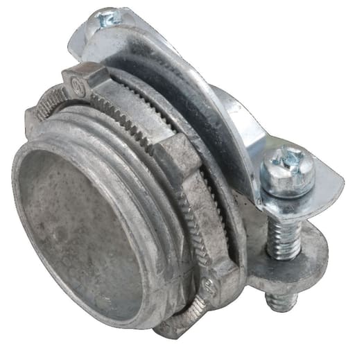 Raco Manufacturing - Raco 2864 1" NM/SE Sheathed Cable Connector, Clamp-Type, Die Cast