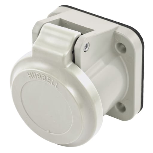 Hubbell Wiring Device - Hubbell HBLNCAW Single Pole, NON-MET COVER, WHITE