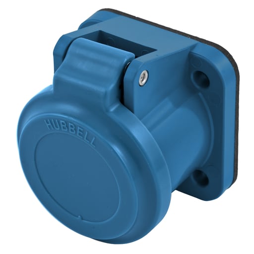 Hubbell Wiring Device - Hubbell HBLNCABL Single Pole, NON-MET COVER, BLUE