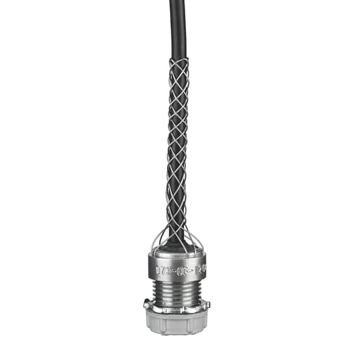 Hubbell Wiring Device - Hubbell / Kellems 073031212 Dusttight Grip, Strain Relief, 1.25-1.50", 1.50", Insulated