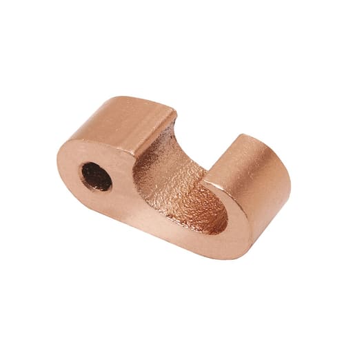 Burndy - Burndy YGHP29C6W6W Cu Compression Ground Rod Connector, #8 Sol - #6 Str, 1/2" - 5/8" Rod Dia
