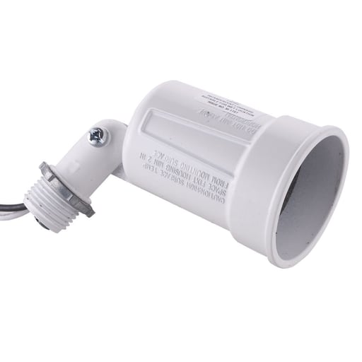 Raco Manufacturing - Bell 5606-1 Weatherproof Lampholder White