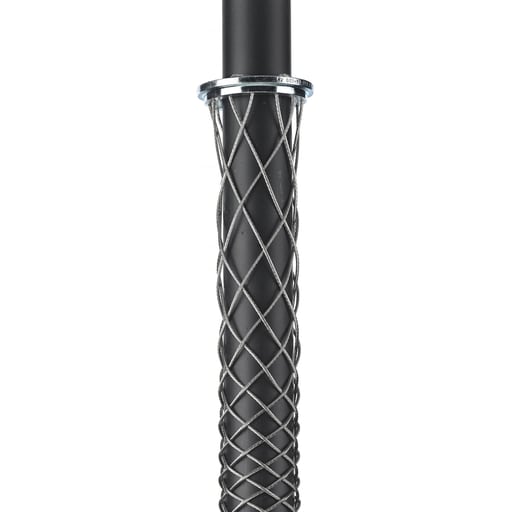 Hubbell Wiring Device - Hubbell / Kellems 02211003 Conduit Riser Support Grip, Single Weave, Closed Mesh, Ring Type, 1.25" Conduit, Tin-Coated Bronze, 0.75-0.99"