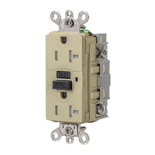 Hubbell Wiring Device - HWDK GFSG5362I 20A 125VAC INDUSTRIA