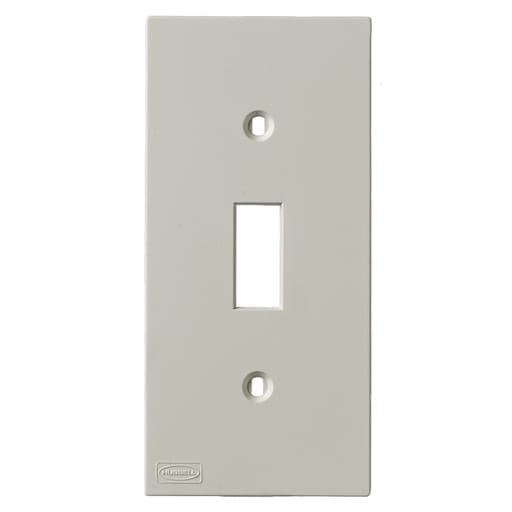 Hubbell Wiring Device - Hubbell KP1FACEPLT, KP SER, 1-G, TOG