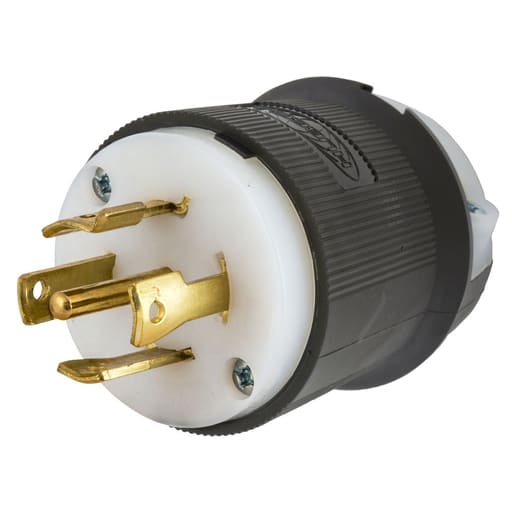 Hubbell Wiring Device - HWDK HBL2801 LKG PLUG, 30A 240/415