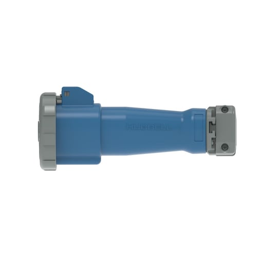 Hubbell Wiring Device - Hubbell HBL460C9W 3ph 250V 3P4W Watertight Connector, Pin & Sleeve
