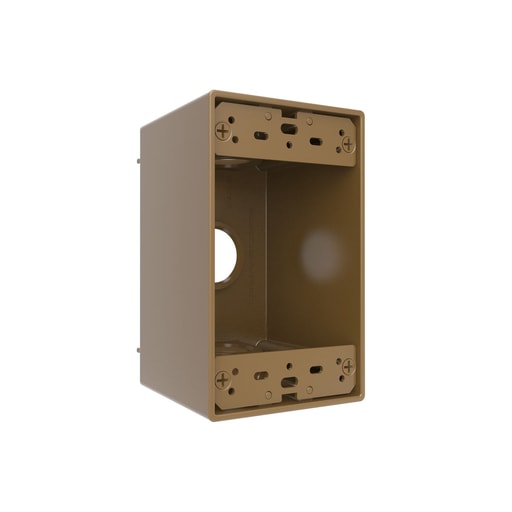 Taymac / Hubbell - RACO SD375Z 1G WP DEEP BOX (3) 3/4
