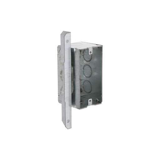 Raco Manufacturing - RACO 671 4 x 2 x 2-1/8 Inch 16.5 In. Pre-Galvanized Steel Bracket Mount Welded Handy Box