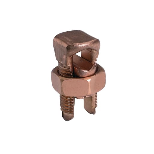 Burndy - Burndy KS15 Copper Split Bolt, Cu: 10-8 AWG (Str) (Run & Tap)