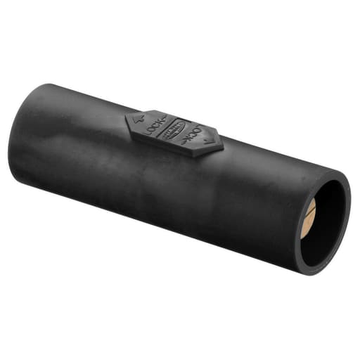 Hubbell Wiring Device - Hubbell HBLDMBK Single Pole, DOUBLE Male CON, BK