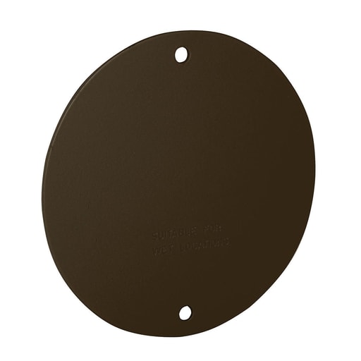 Raco Manufacturing - RACO 5374-2 ROUND WEATHERPROOF BLAN