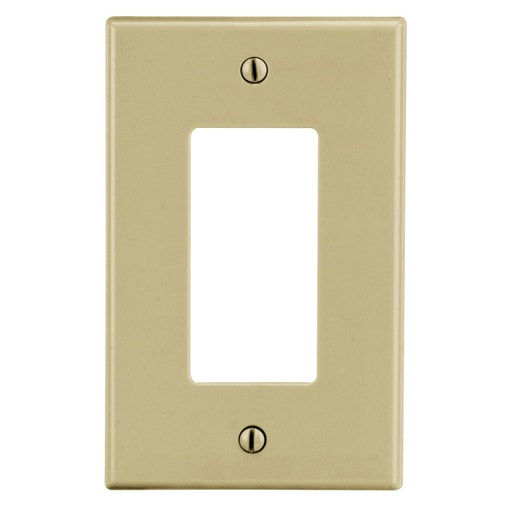 Hubbell Wiring Device - HPW PJ26I WALLPLATE, M-SIZE, 1-G, 1