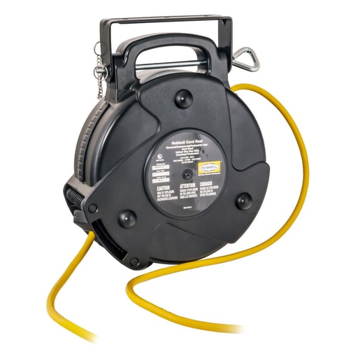 Hubbell Wiring Device - Hubbell HBLC40123CORD REEL, 40' 15A/125V