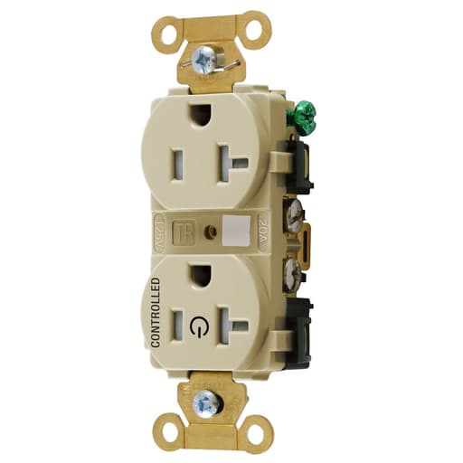 Hubbell Wiring Device - HWDK HBL5362C1ITR 1/2 CONTROLLED IN