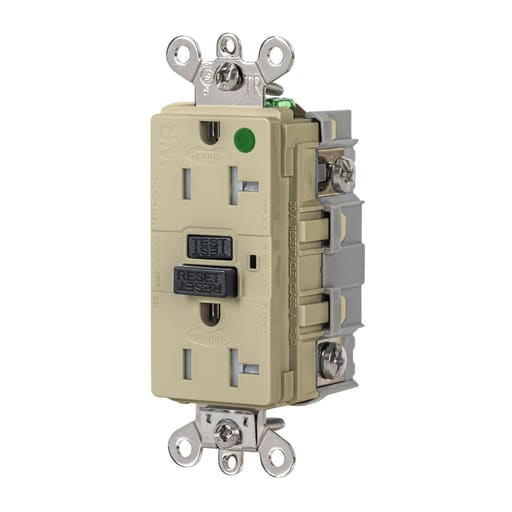 Hubbell Wiring Device - HWDK GFSG8300I 20A 125VAC INDUSTRIA