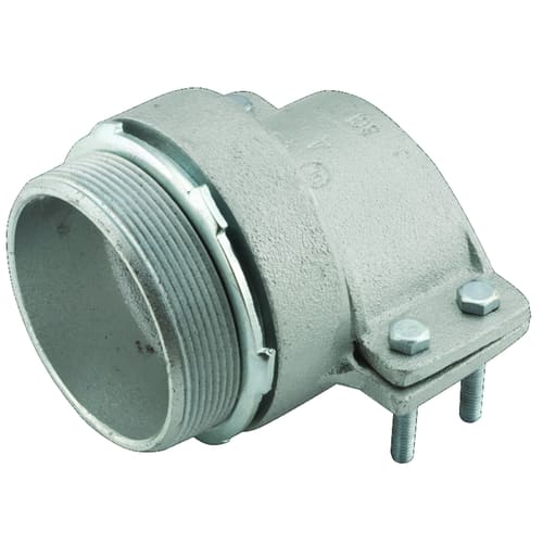 Raco Manufacturing - Raco 2116 4" Flex Straight Squeeze Connector, Non-insulated