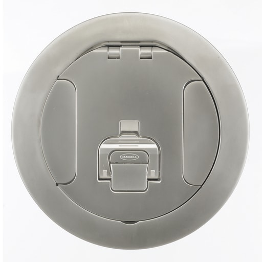 Hubbell Wiring Device - Hubbell CFBS1R6CVRNKLCFB ROUND 6 INCH COVER, NICKEL