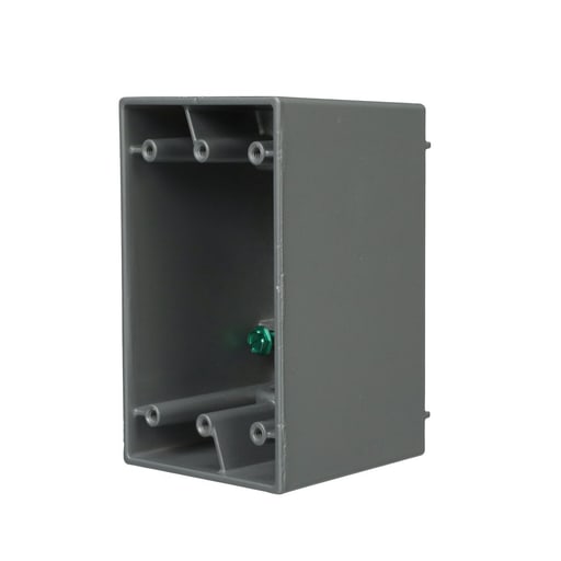 Raco Manufacturing - Raco 5386-0 Single Gang Deep Weatherproof Box, (3) 3/4" Outlets