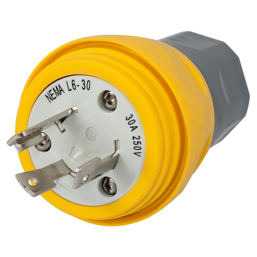 Hubbell Wiring Device - HWDK HBL28W48 PLUG, NEMA L6-30P, 30