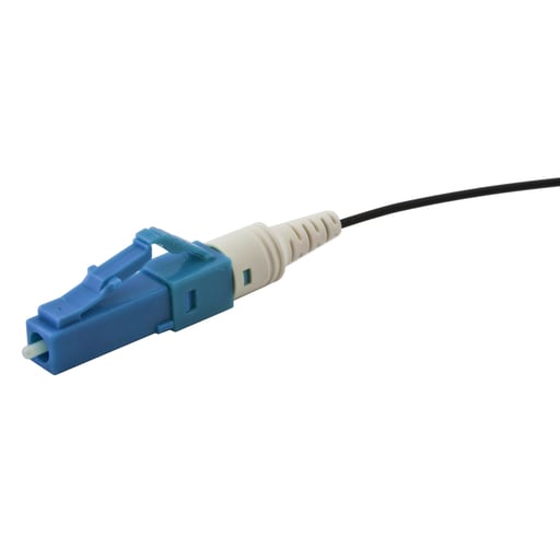 Hubbell Wiring Device - Hubbell Wiring Devices FCLC900KSM12 900/250 Micron Single Mode OS2 Blue Pre-Polished LC Connector
