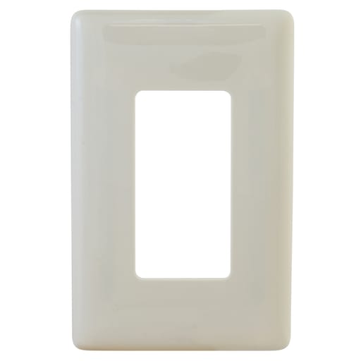 Hubbell Wiring Device - HPW NPS26LA WALLPLATE 1G DEC SNAP-O