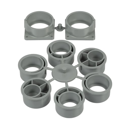 Hubbell Wiring Device - HCI CFBHUB200PVC (2) 2" PVC HUBS W/