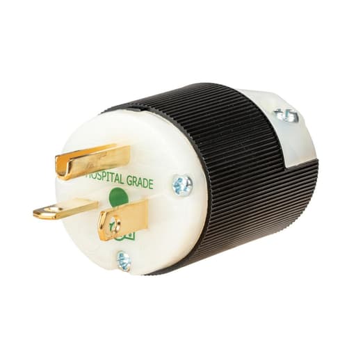 Hubbell Wiring Device - HCI HBL8315CST PLUG, HG, 20A 125V,