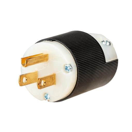 Hubbell Wiring Device - HCI HBL5266CST PLUG, 15A 125V, 5-15