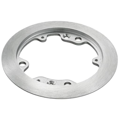 Hubbell Wiring Device - Hubbell SA3082FB CARPET FLANGE, RND, 6.25 IN DIAM, ALU