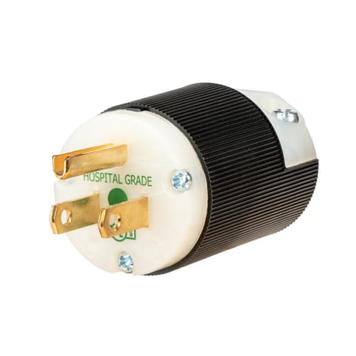 Hubbell Wiring Device - HCI HBL8215CST PLUG, HG, 15A 125V,
