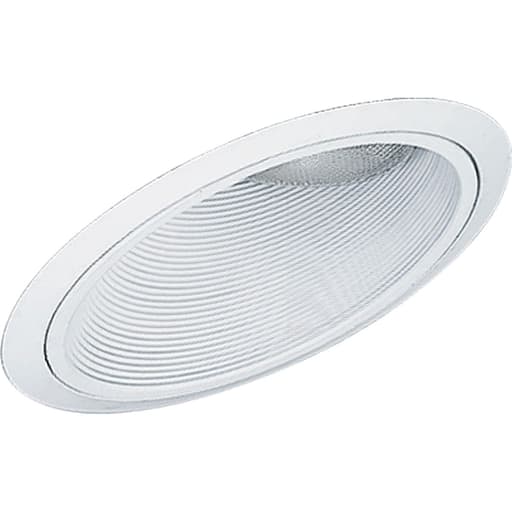 Progress Lighting - Progress P8004-28 6" Sloped Ceiling Baffle Trim for 6" Housing (P645)