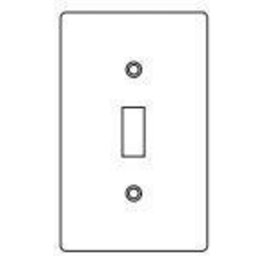 Killark - Killark 1FT FS/FD Series Fittings- Device Box Covers- Single Gang without Coating- 1 Toggle Switch