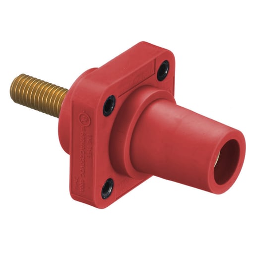 Hubbell - Hubbell HBLFRSCR Single Pole, 300/400A FeMale STUD RECEP, RD, TH