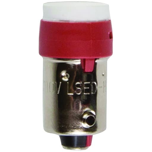 Killark - Killark GOLED-R24 G Series - Red 24V LED Pilot Light Lamp - For Use With GOB3/GOL3/GOB4/GOL4 Series Pilot Lights And Illuminated Push Buttons