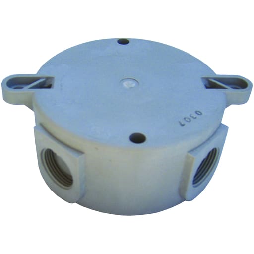 Killark - Killark NV2XG NV2 Series Ceiling Mount Splice Box - 3/4" NPT - Gray