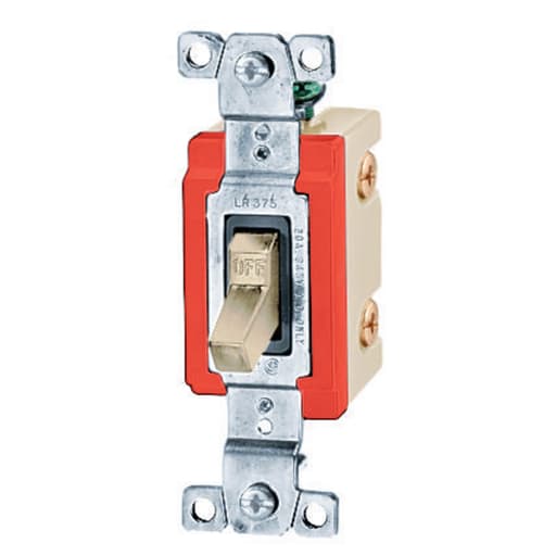 Hubbell Wiring Device - Hubbell HBL18204ICN4 WAY TOG, IND GRD, 15A 347V, IV