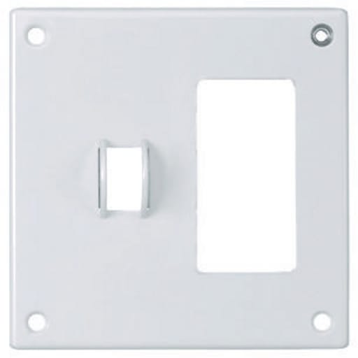 Hubbell Wiring Device - HWDK SWP126 SEC WALLPLATE, 2-G, TOG