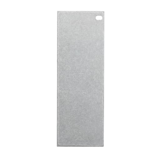 Hubbell Wiring Device - Hubbell FB10MPBNK MOUNTING PLATE, 10-GANG, SINGLE BLANK