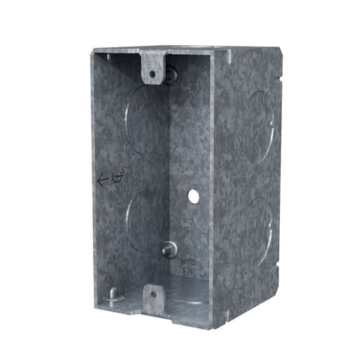Raco Manufacturing - Raco 674 4" x 2" Handy Box, 2-1/8" Deep, 3/4" End Knockouts, Welded