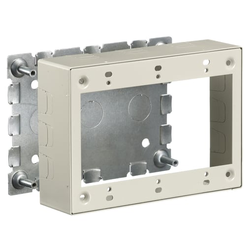 Hubbell Wiring Device - HCI HBL57483IVA R WAY, 3G BOX, STD,