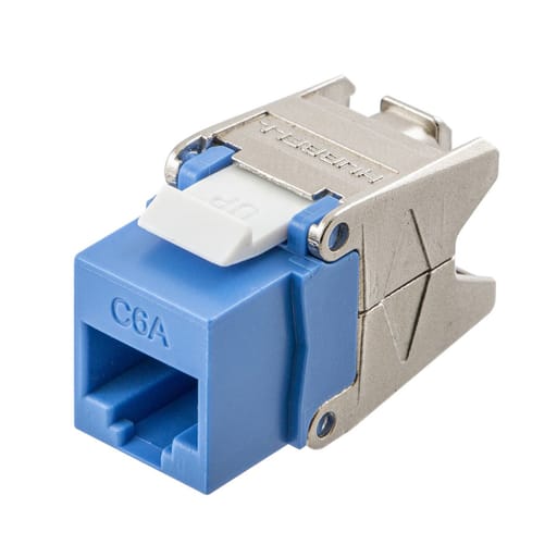 Hubbell Wiring Device - HPW HJU6AB JACK, HJU6A, CAT6A, UNI,