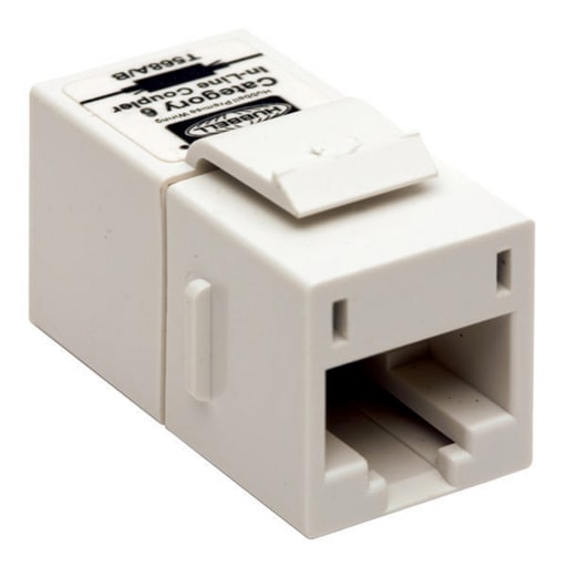 Hubbell Wiring Device - HWDK SFC6W SNAP-FIT, INLINE COUPLER