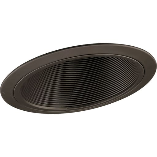 Progress Lighting - Progress P8004-20 6" Sloped Ceiling Baffle Trim for 6" Housing (P645)